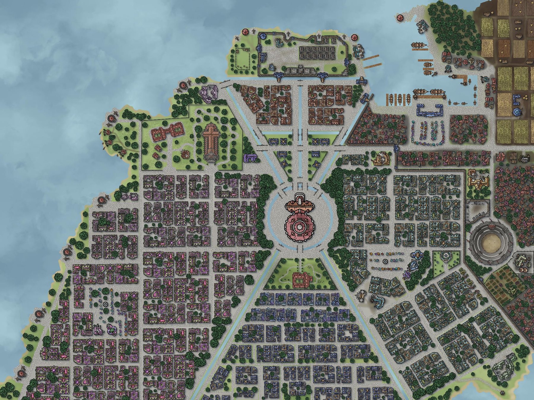 Luthadel Citymap