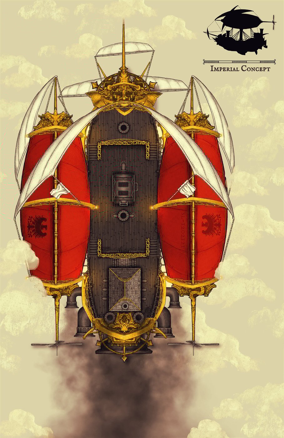 Imperial Airship Design (Skies of Thera)