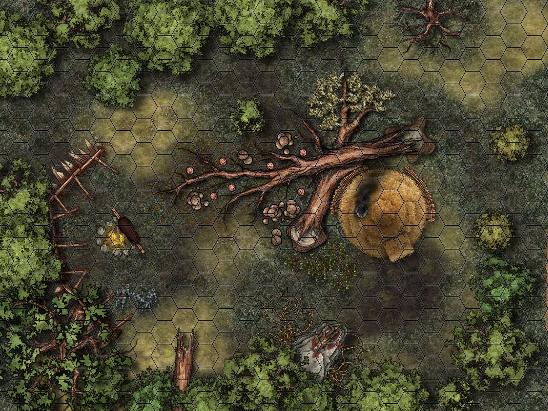 Swamp Battle Map 1