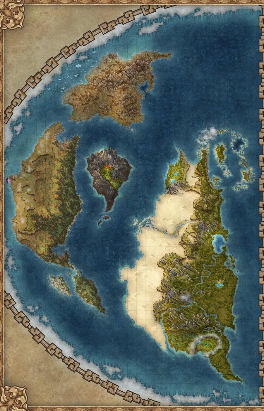 Acedia - New World (bordered)