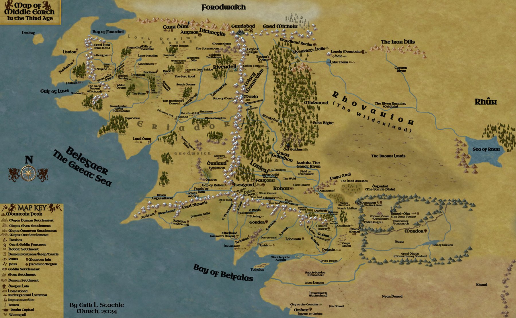 Middle Earth Honored