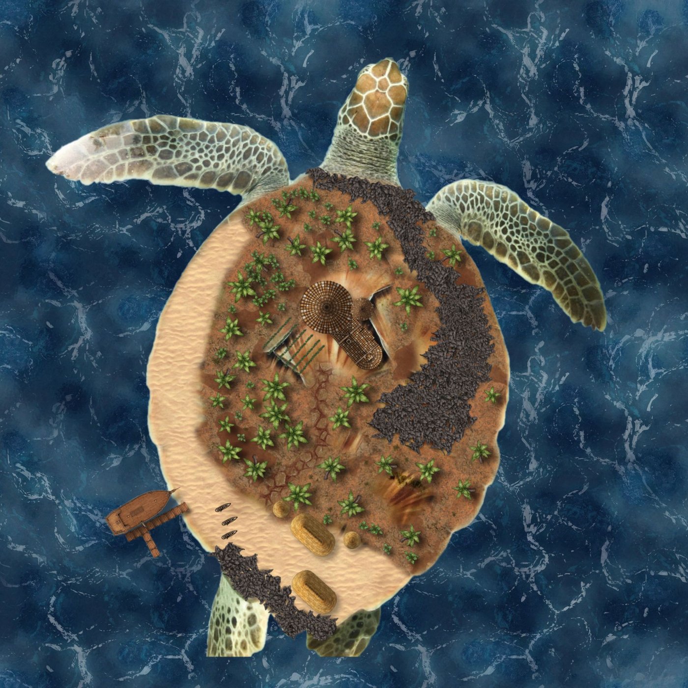 SeaTurtleIslandAwake1 (90x90)