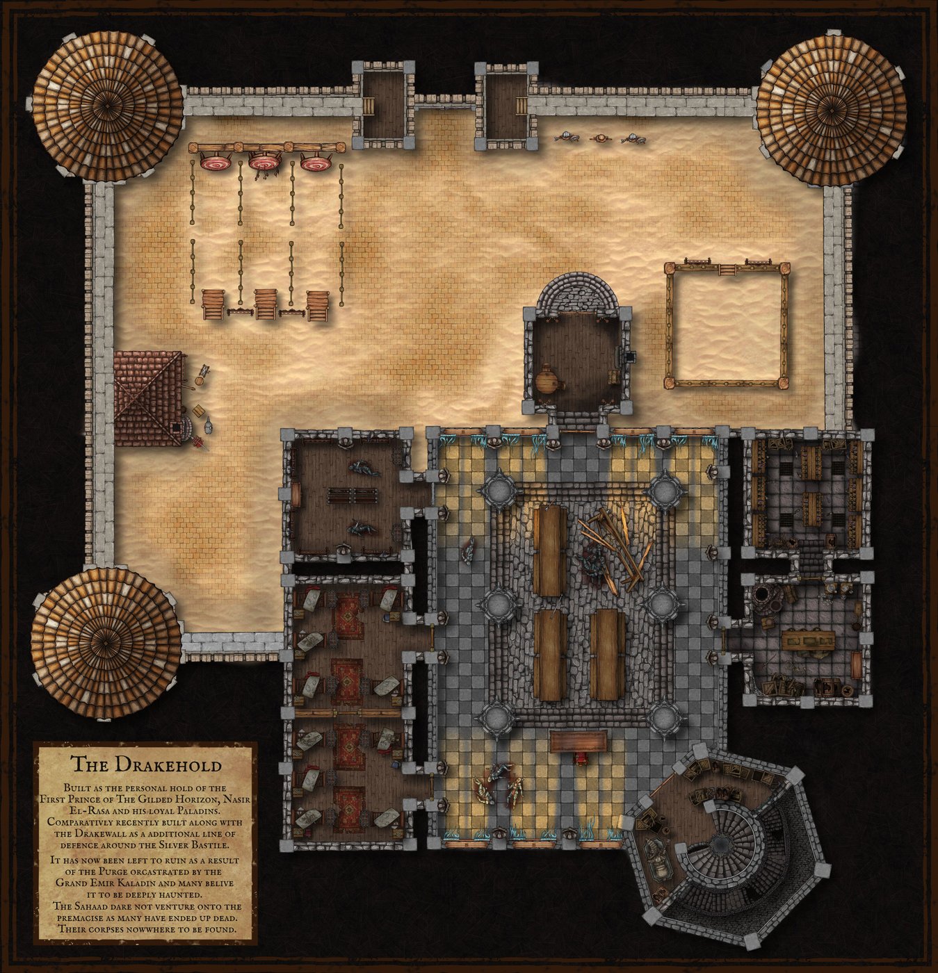 Abandoned Fortress - The Drakehold