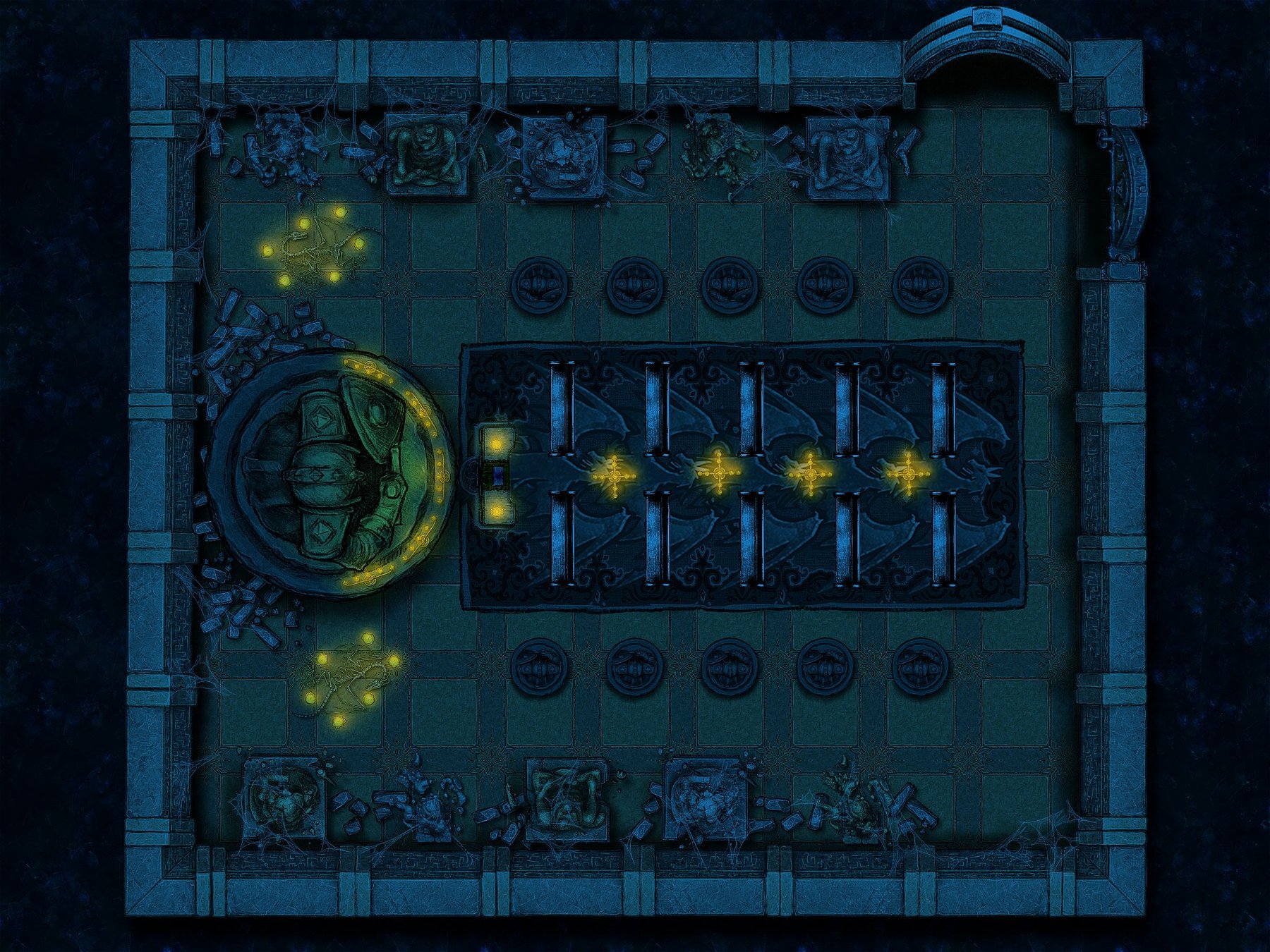 Duergar Underground Dungeon - Forsaken Temple