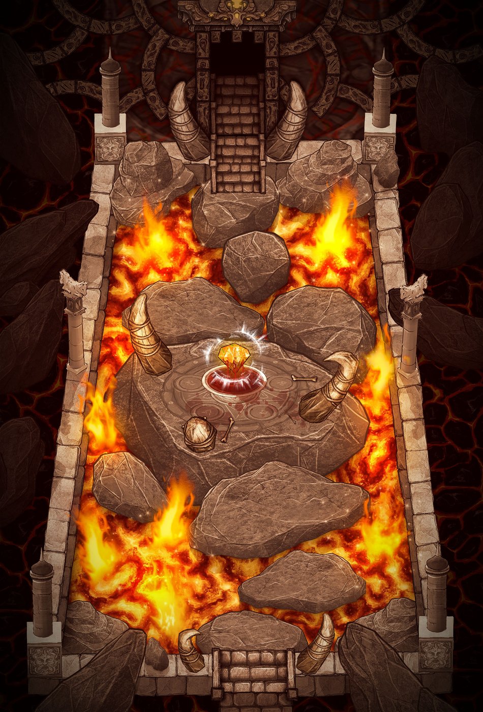 Boss Battle Arena: Blood Ruby Dungeon