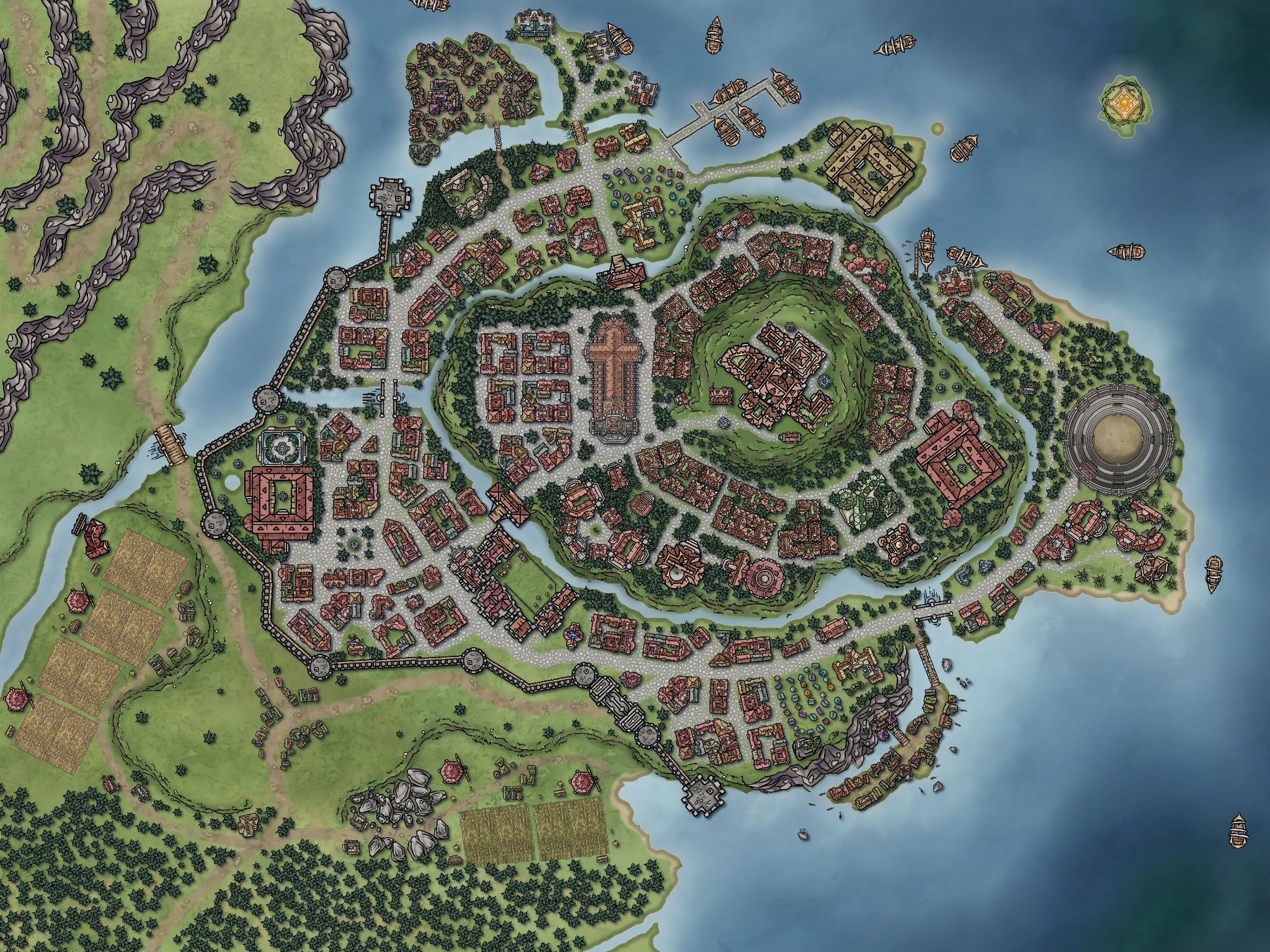 Marquisate of Baskington (map only)