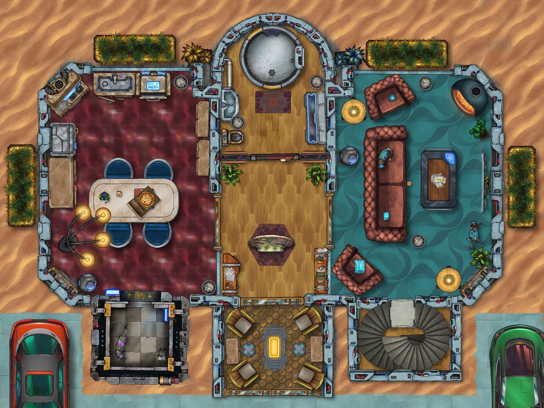 House on Planet Kirdlaw