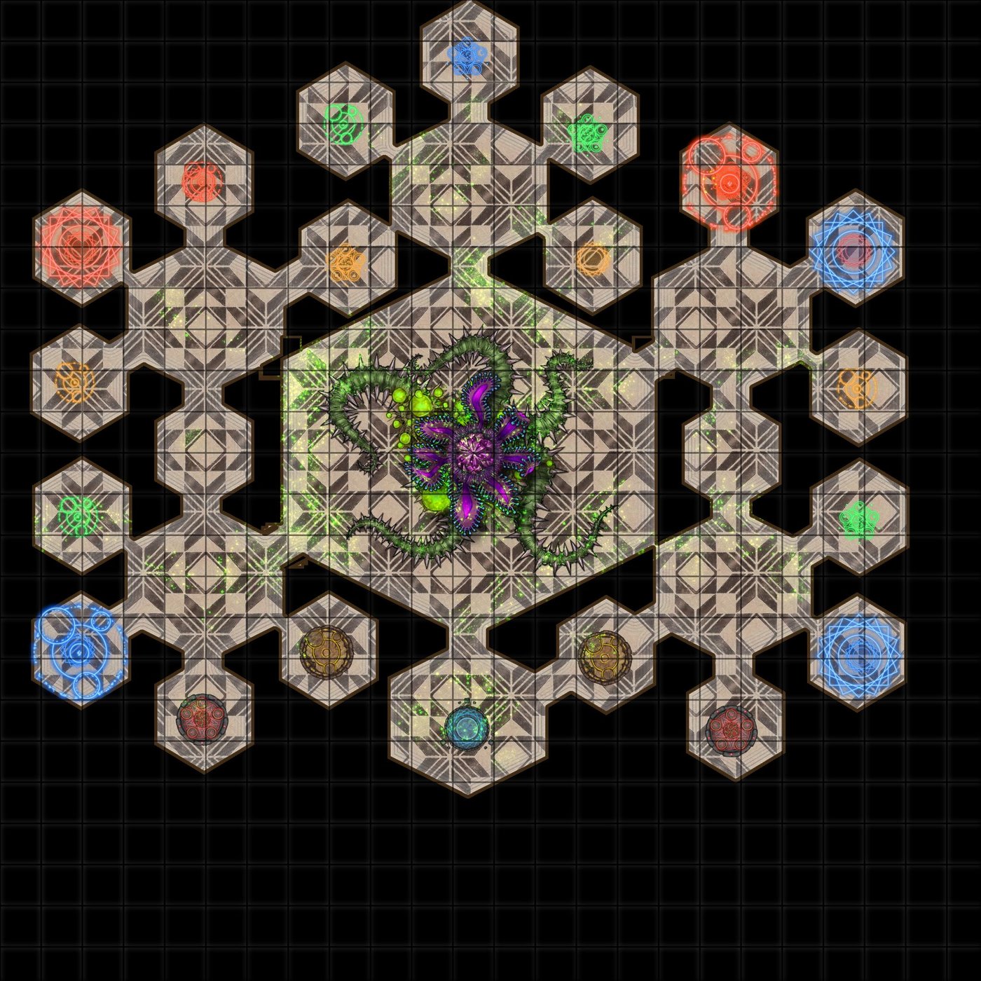 Arithmodrome Fractal Dungeon
