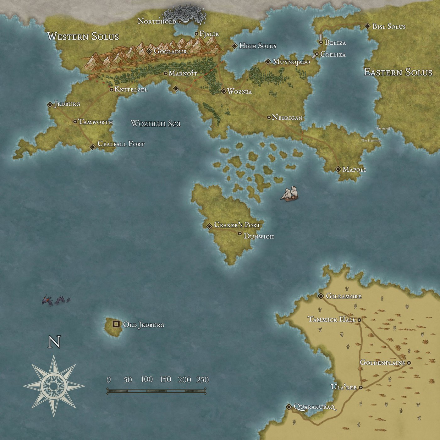 Continent of Veyora