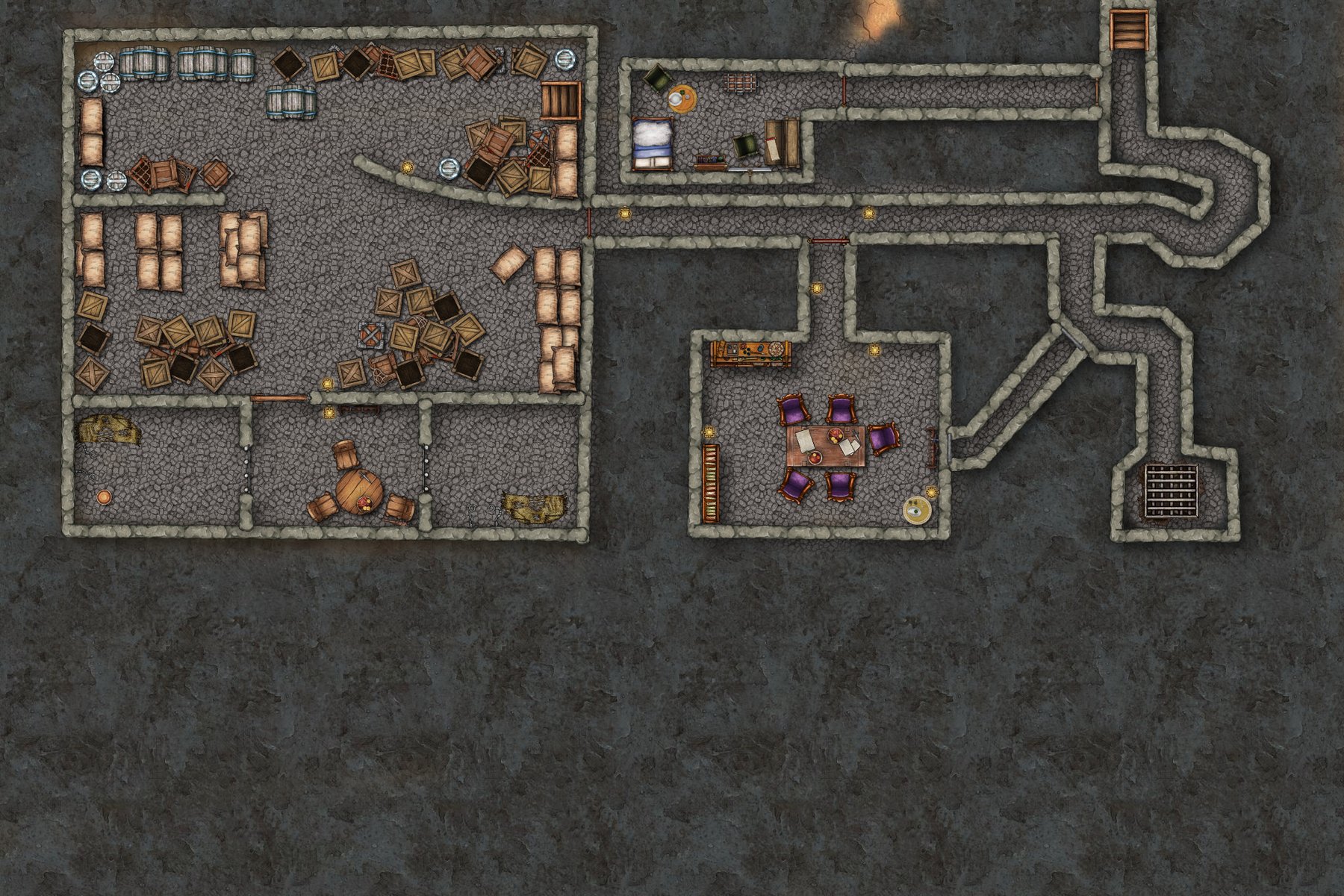 Warehouse Warcamps basement