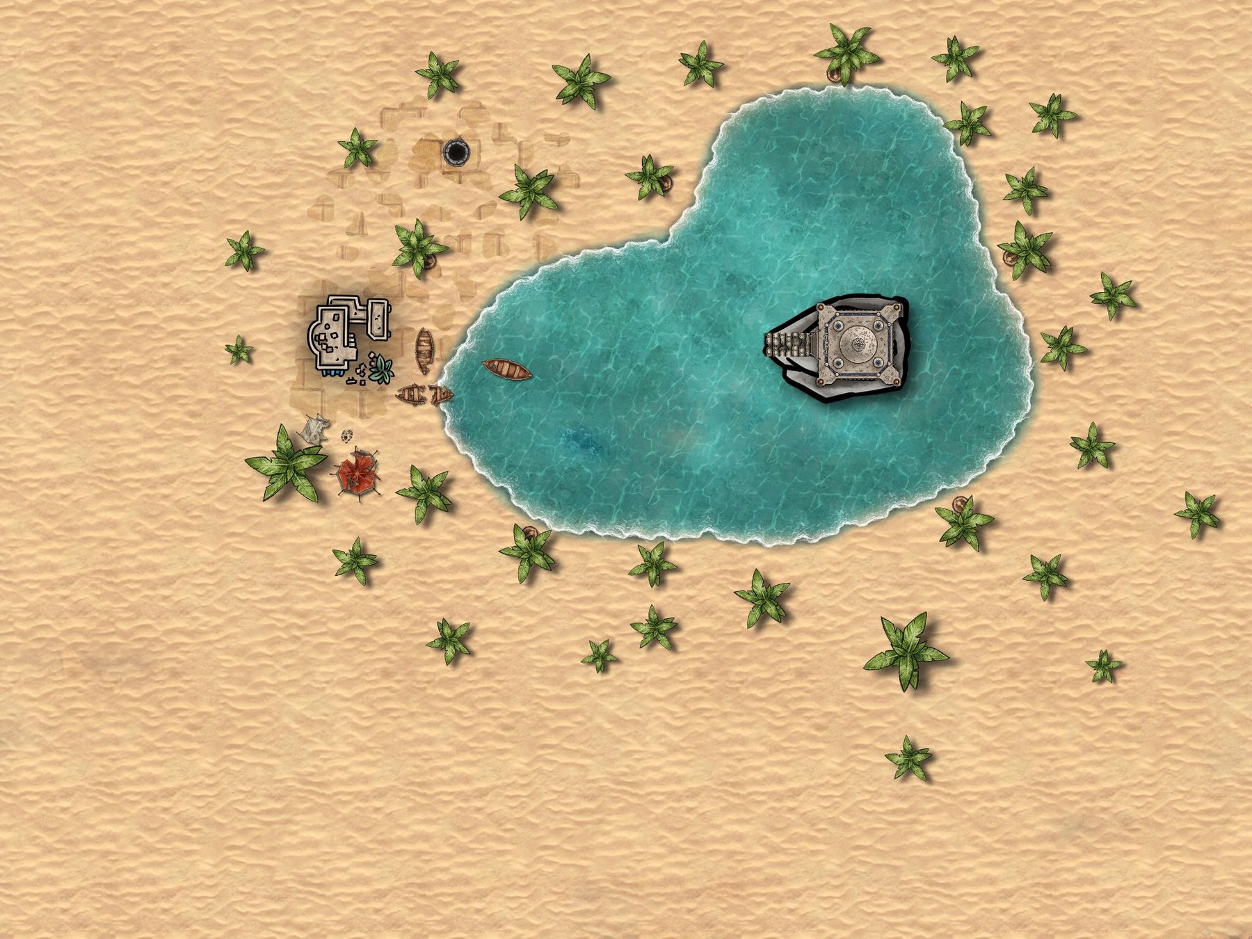 Temple Ilmater desert