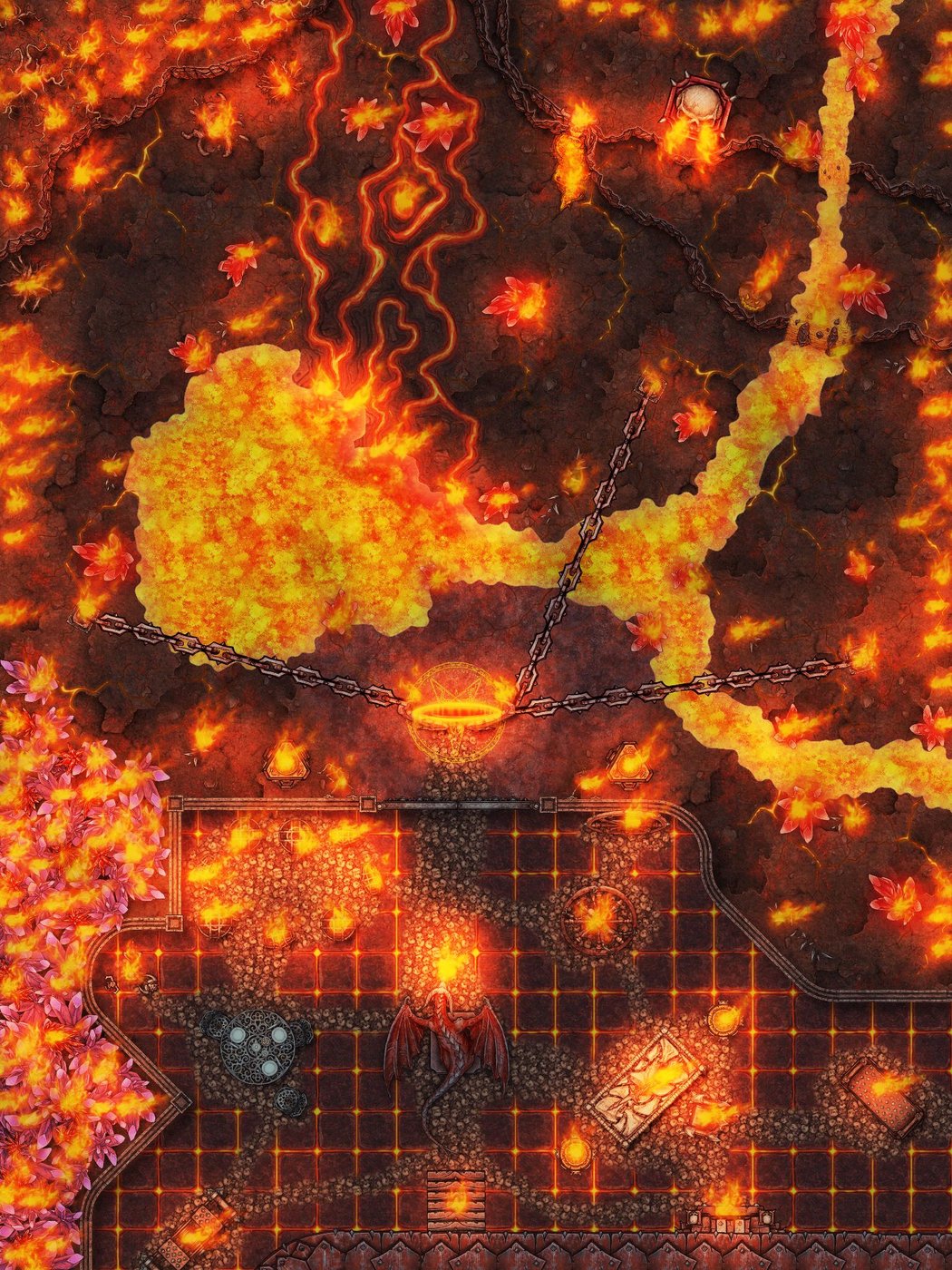 Maptober - #15 Burning Hell