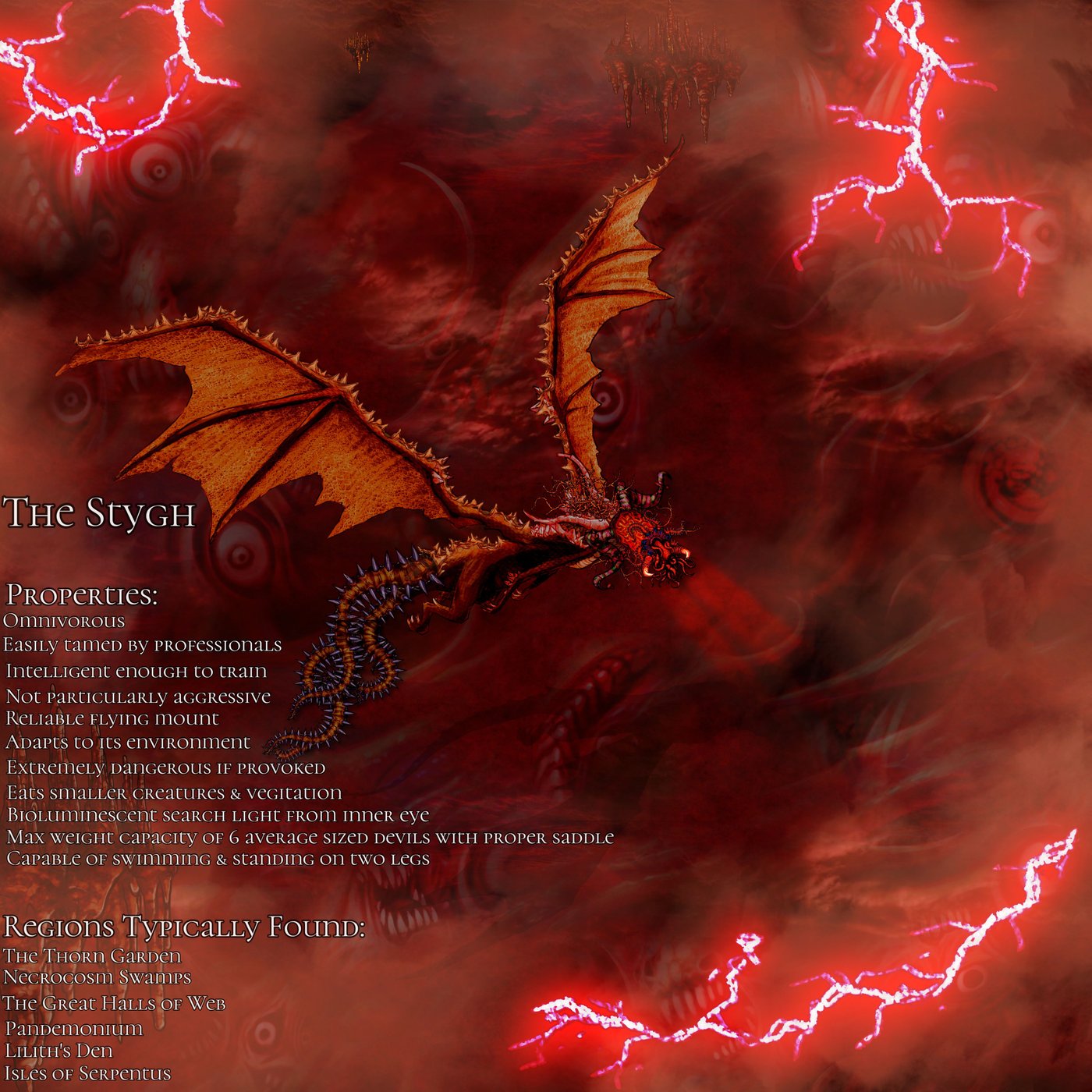 Infernum Infinitus Bestiary: The Stygh