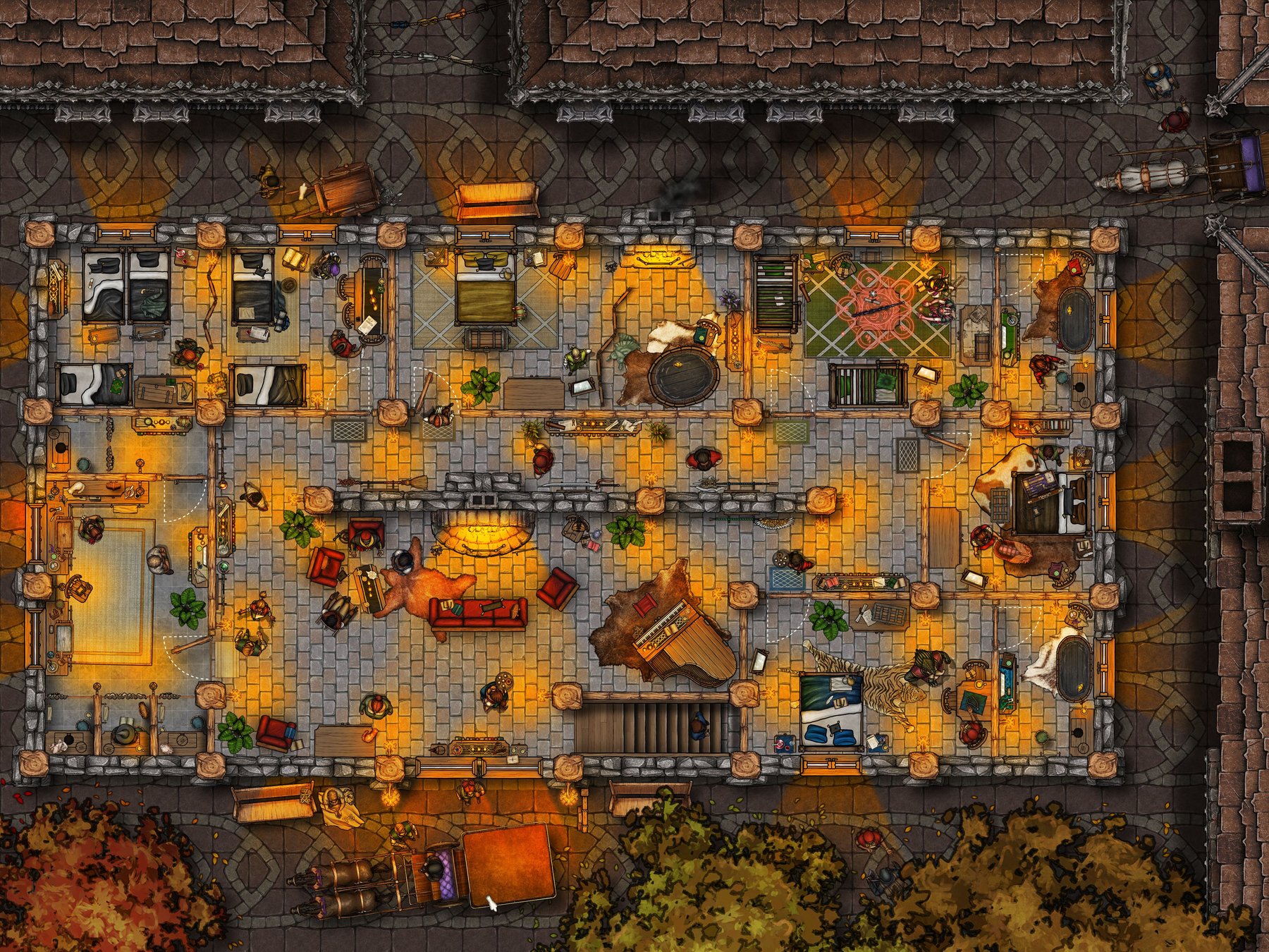 Spiderweb Inn - First Floor