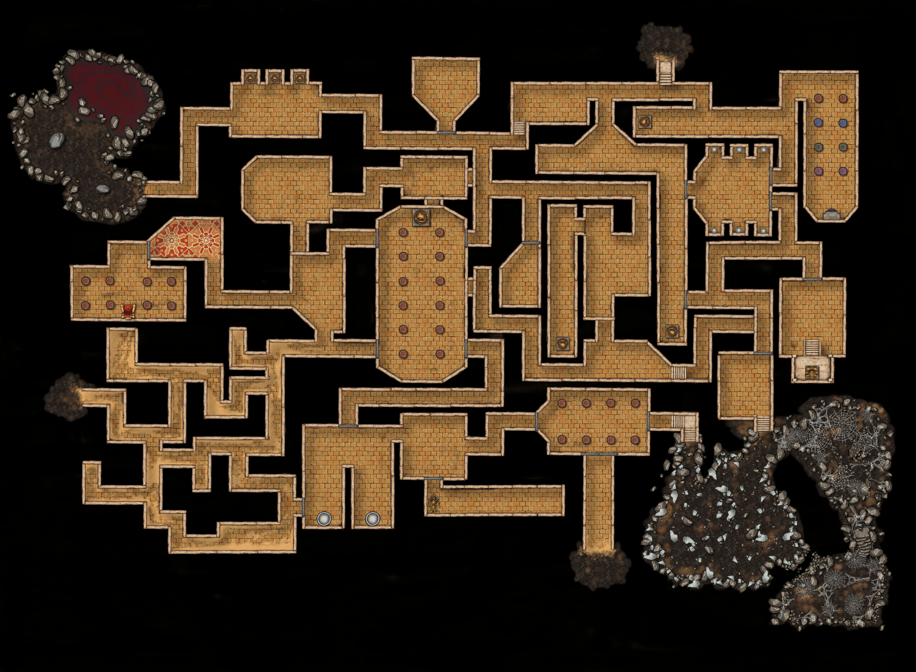 Lost Citadel of the Scarlet Minotaur