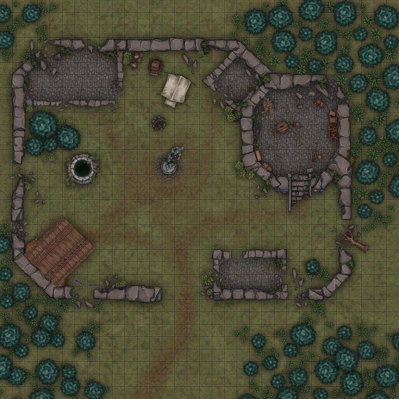 Old Owl Well - Battlemap