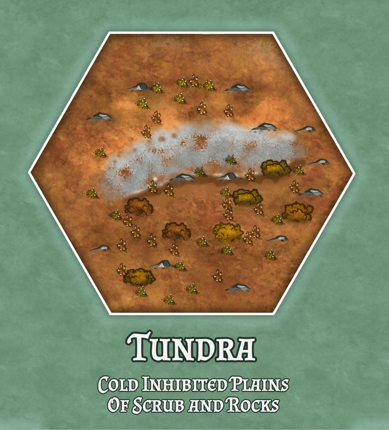 Hex Terrain - Tundra