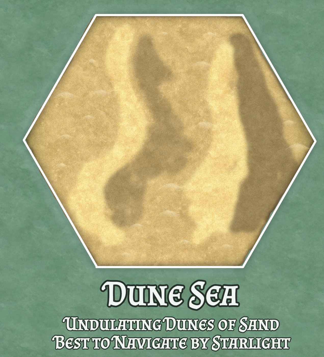 Hex Terrain - Dune Sea