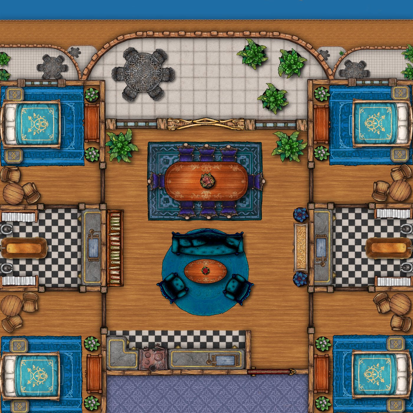 The Colossal, Silver Class Cabin