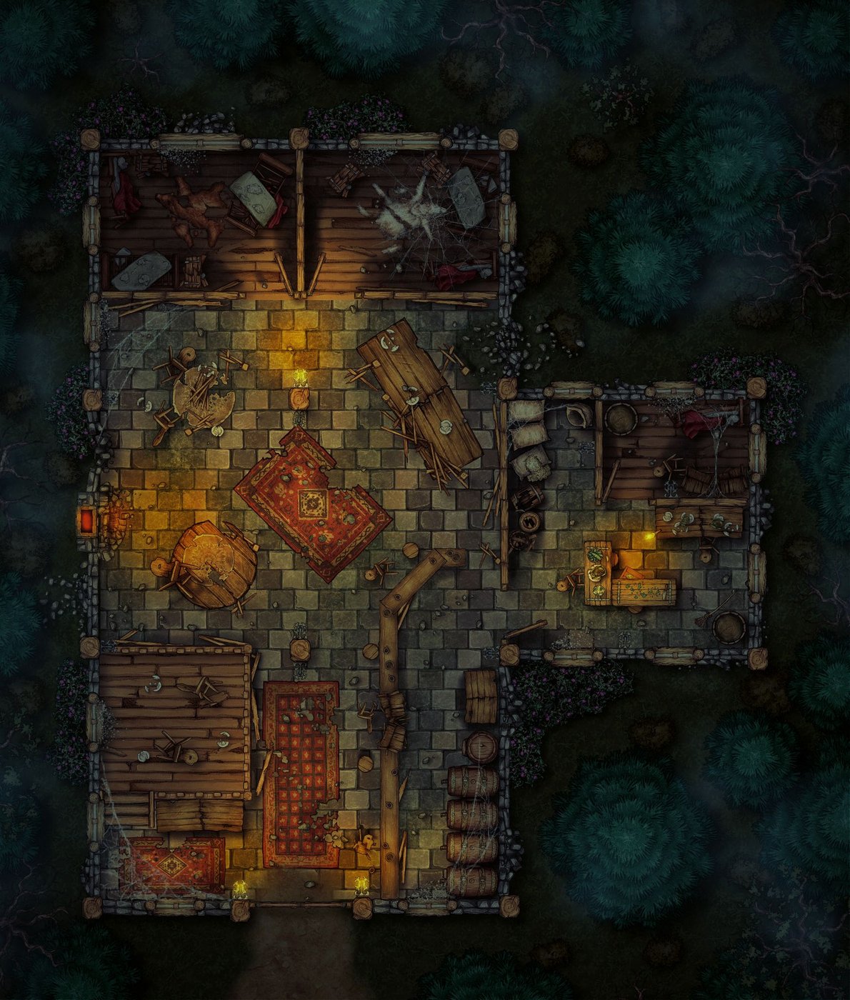 The Abandoned Tavern of the Dashing Trout