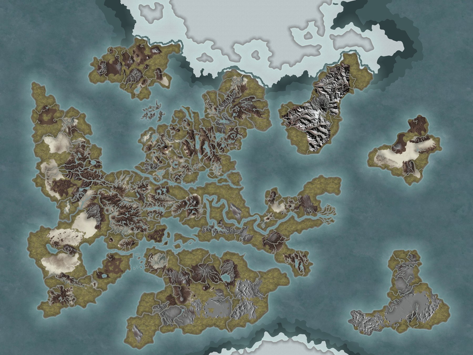 Никатор Географическая карта