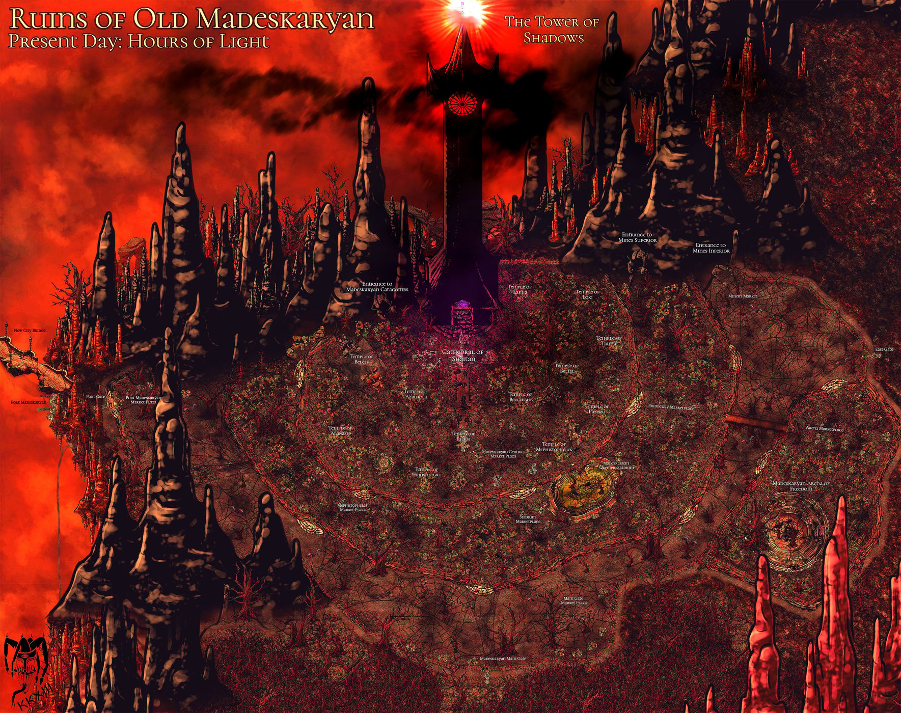 Azathoth's Prison: Ruins of Old Madeskaryan