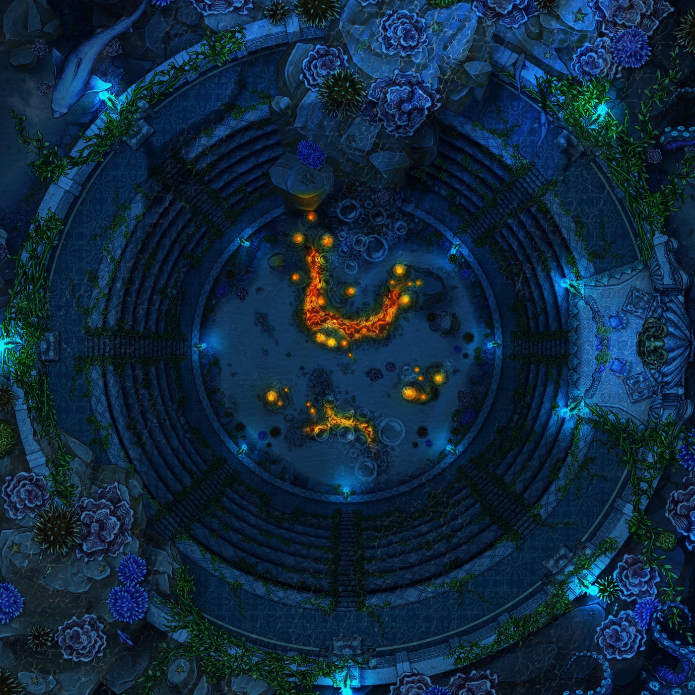 Azure Depth Coliseum