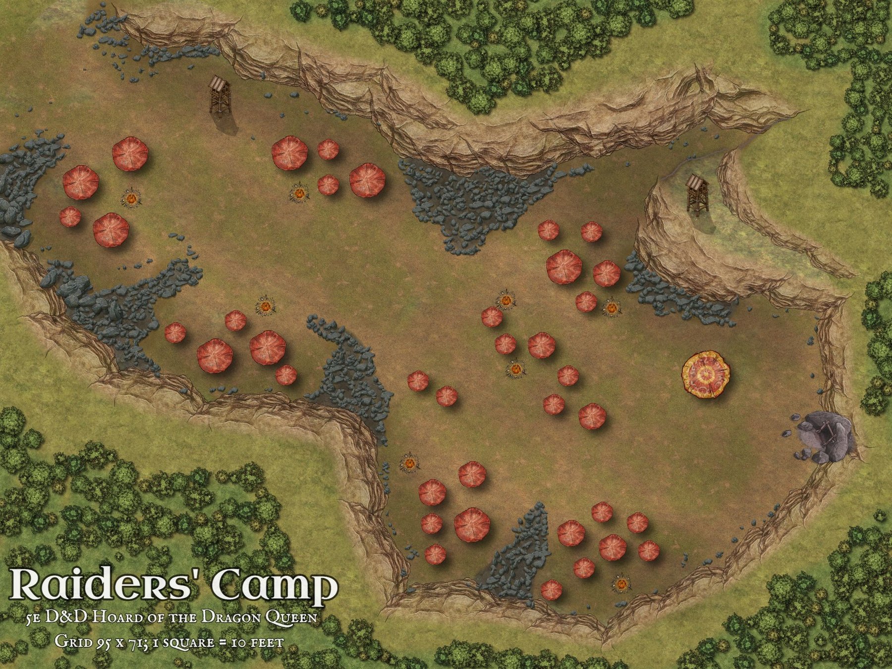 Raiders Camp, Hoard of the Dragon Queen