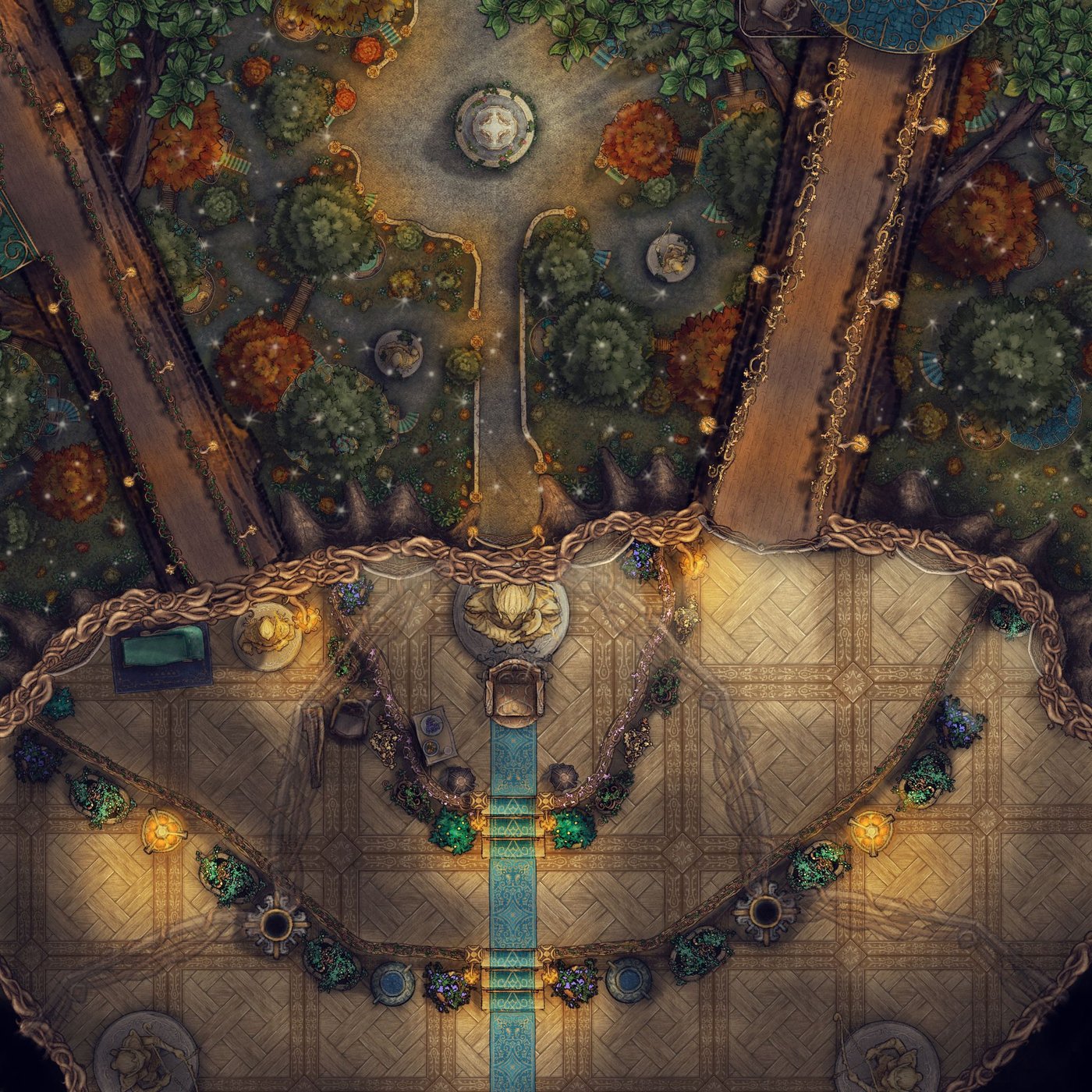 The Elven High Throne Room