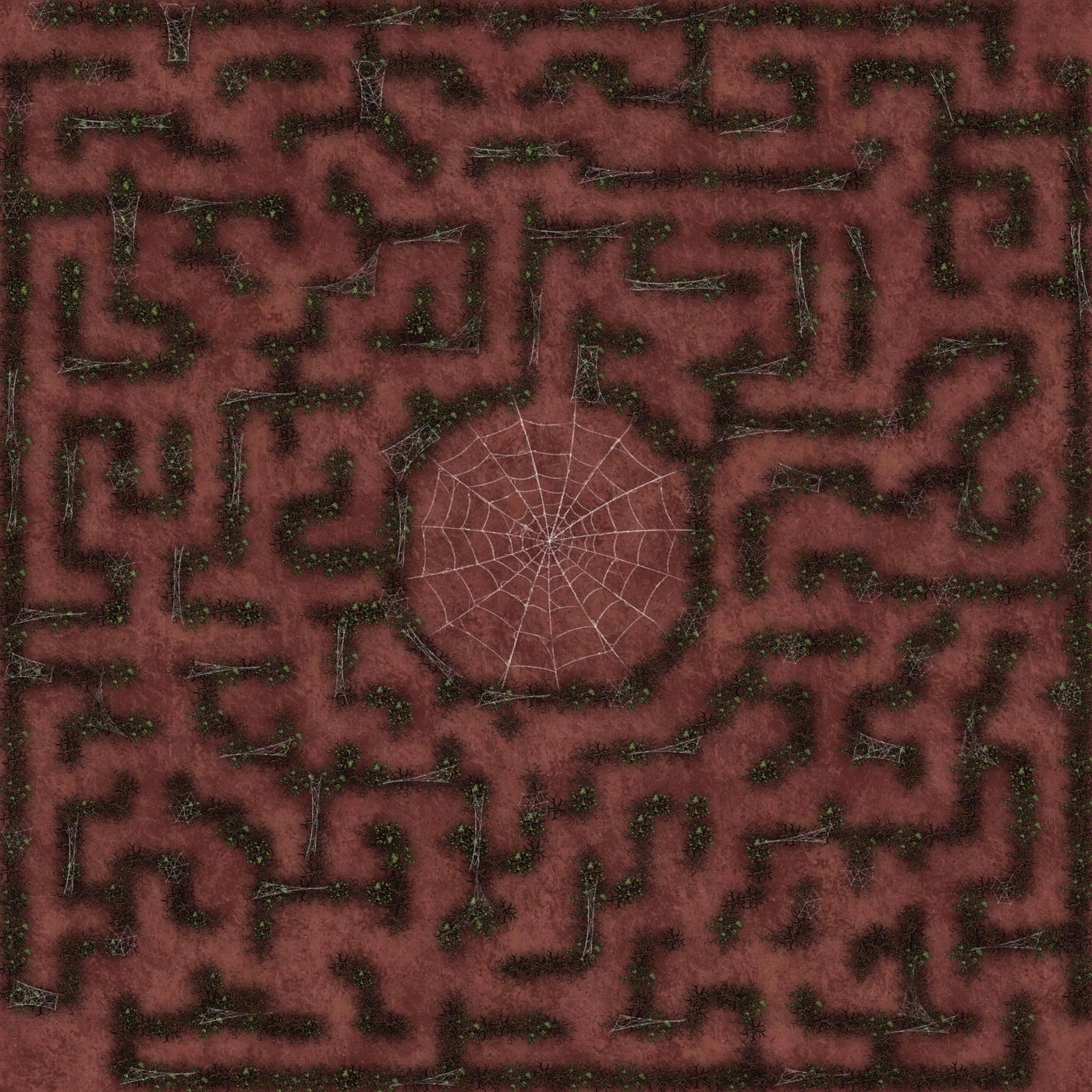 Spider Maze gridless