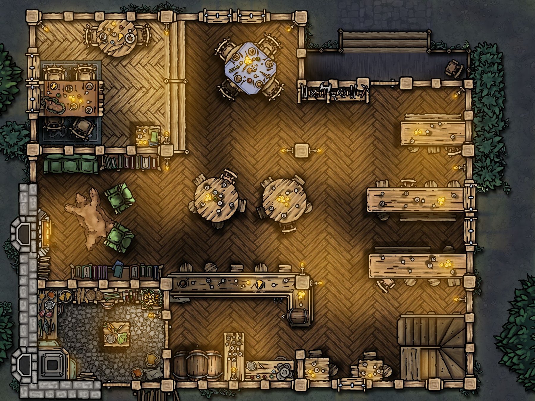 Tavern (night)