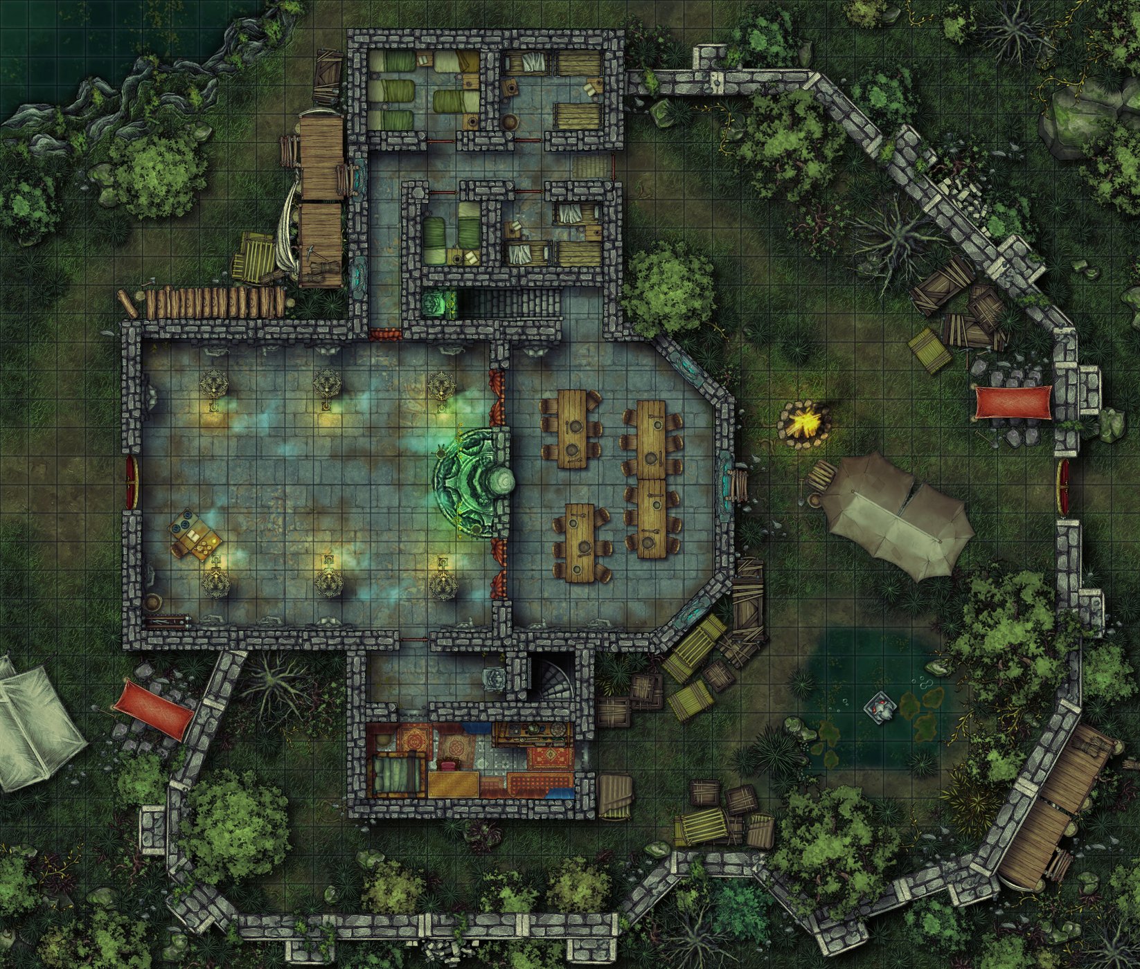 Cloister of the Frog God