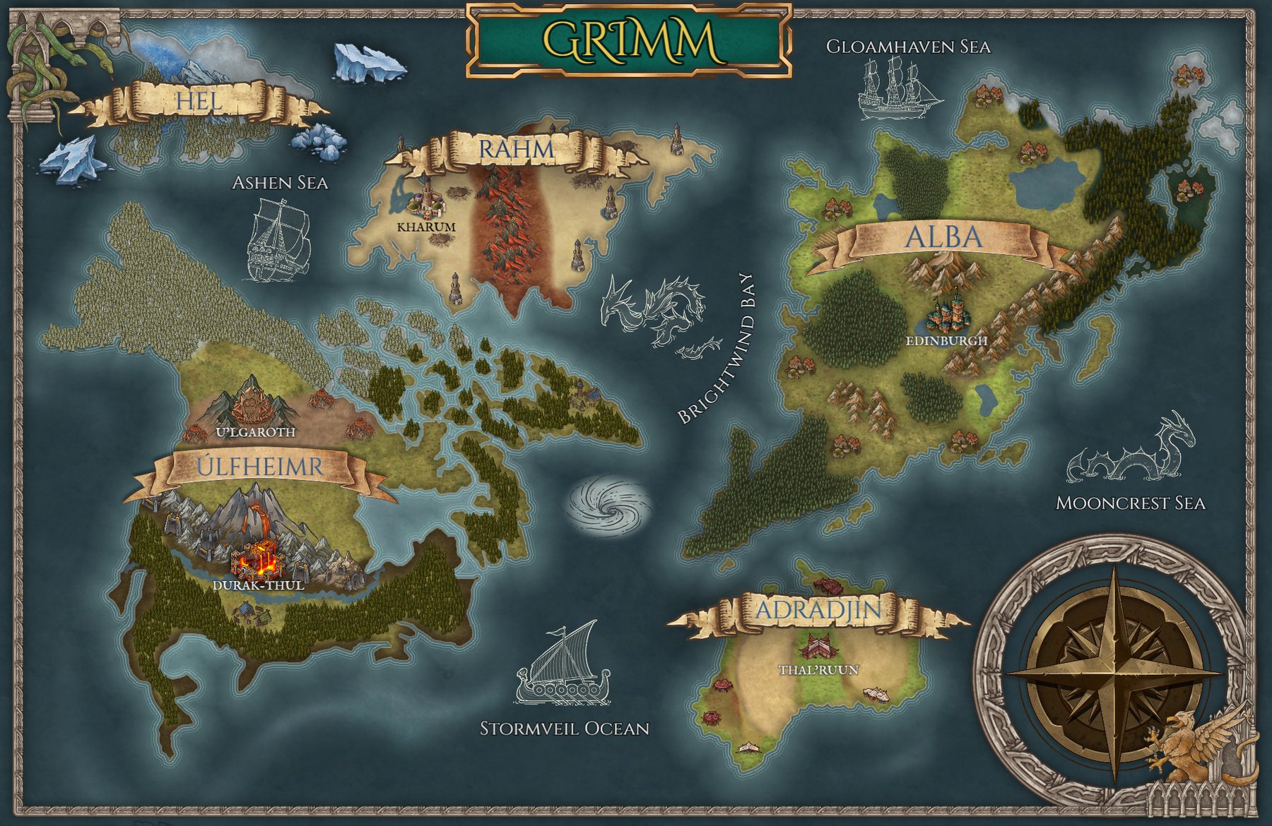 GRIMM 2.0 - World Map