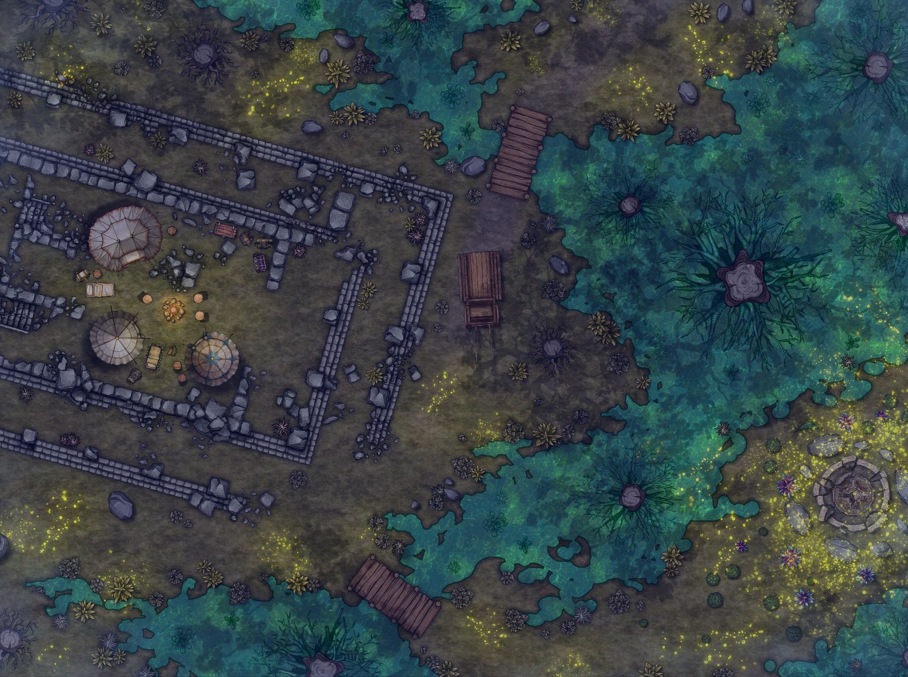 Mangrove Swamp camp 2