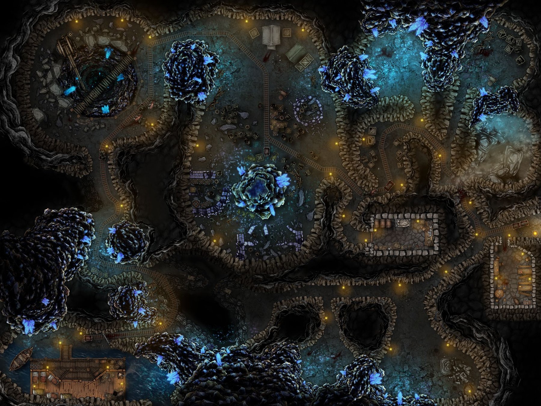 The Crystal Mine, lvl 1