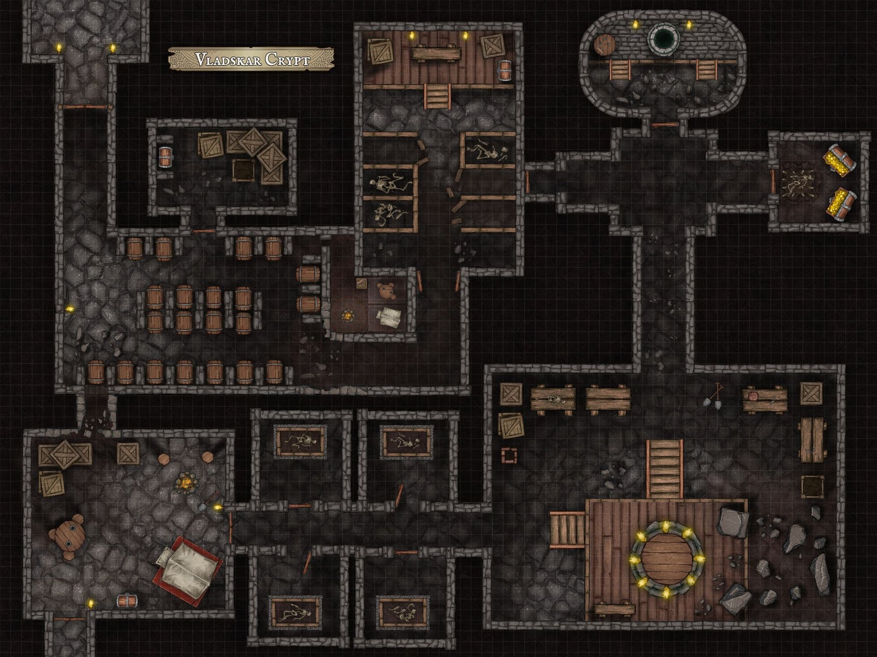 The Crypt of Vladskar Cellar