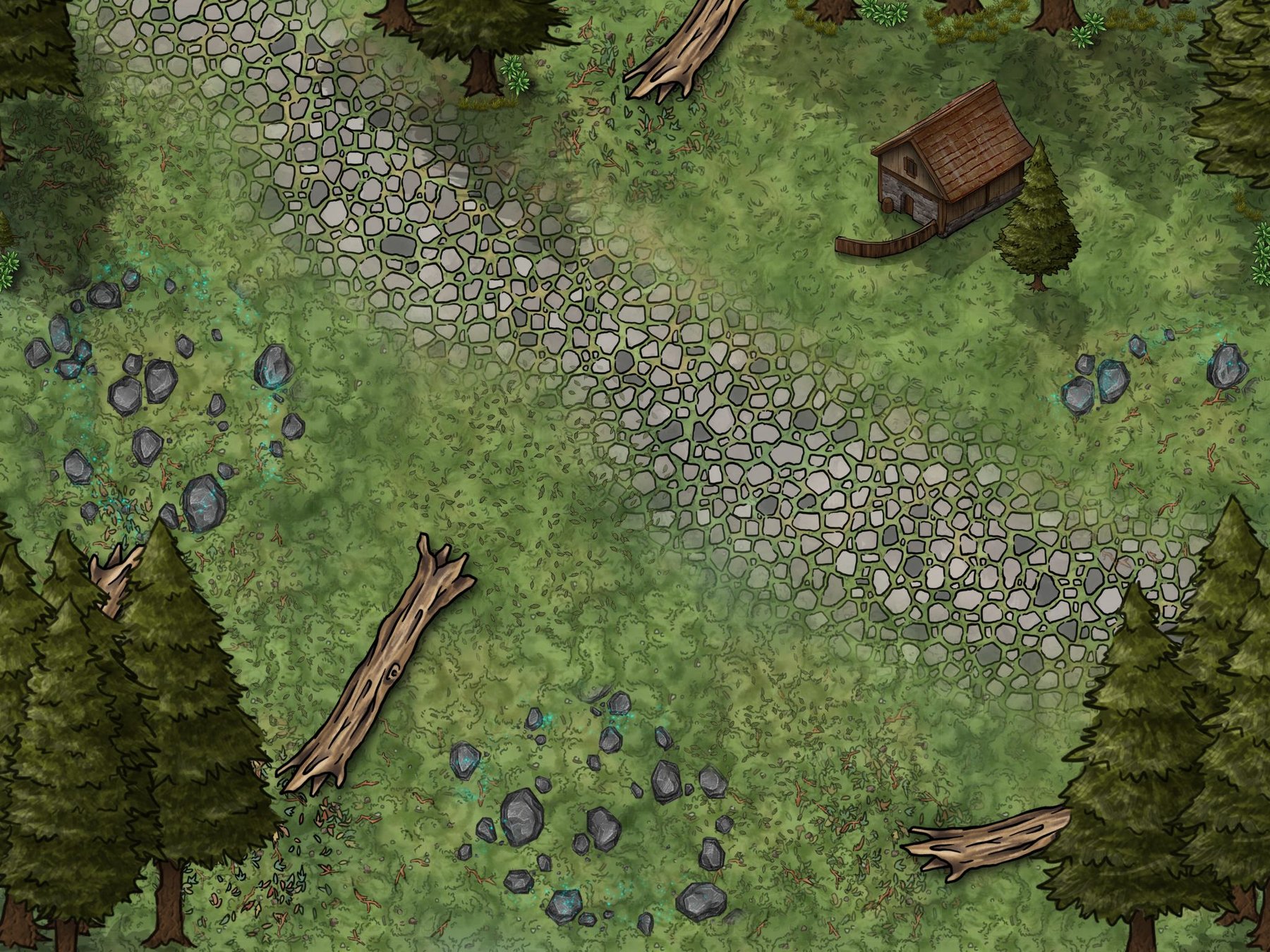 Abandoned Forest House