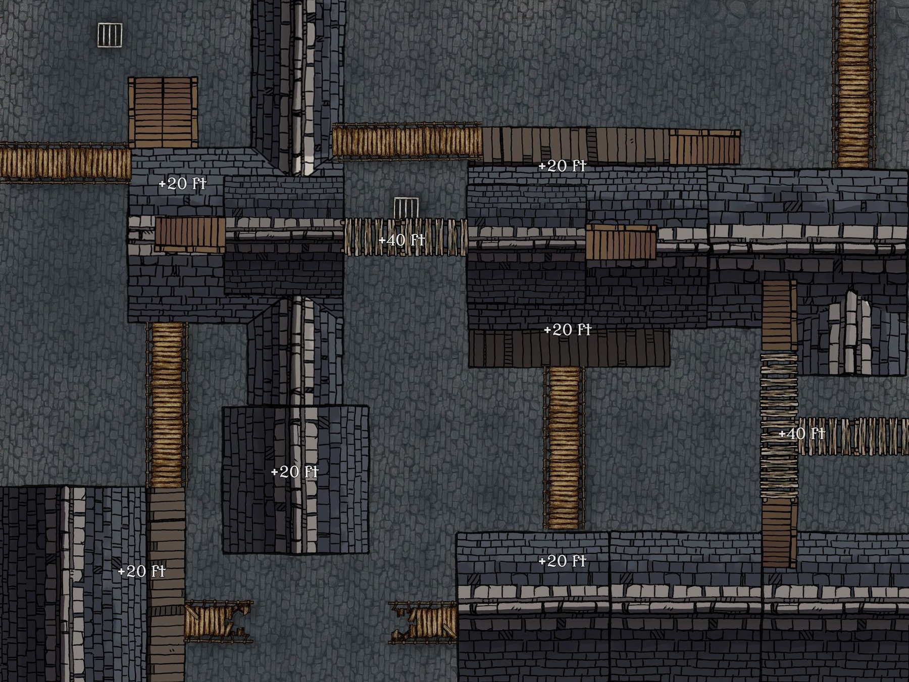 Skullport Battle Map