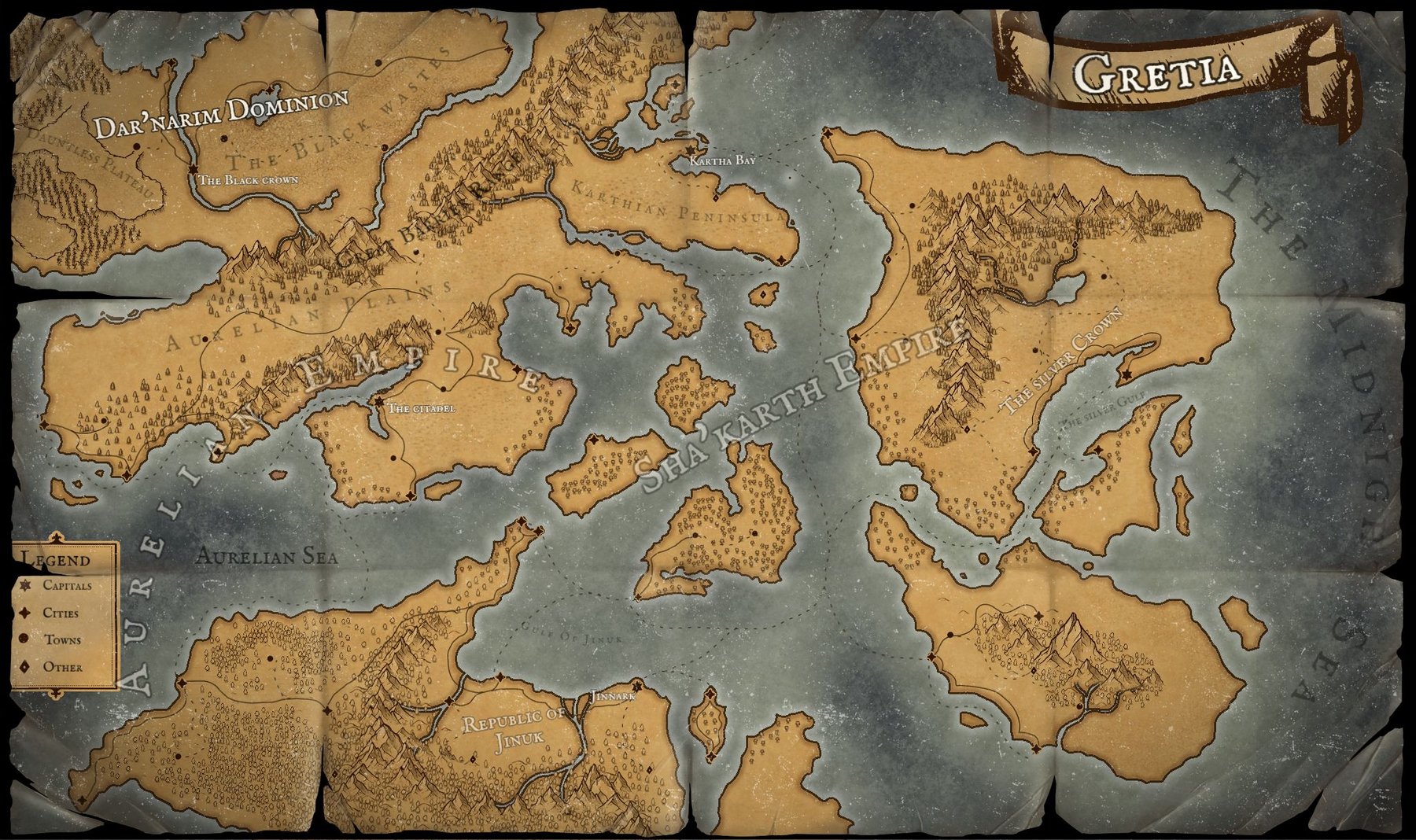 Gretia Region 