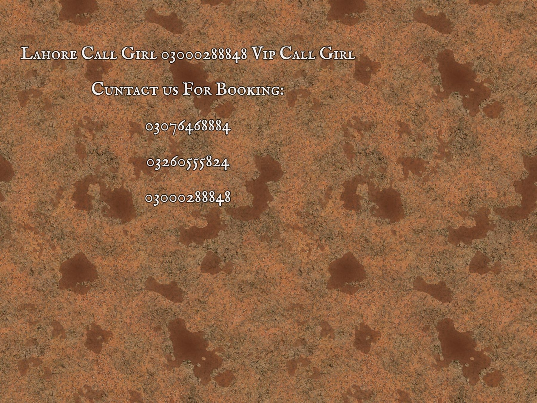Lahore Call Girl 03000288848 Vip Call Girl