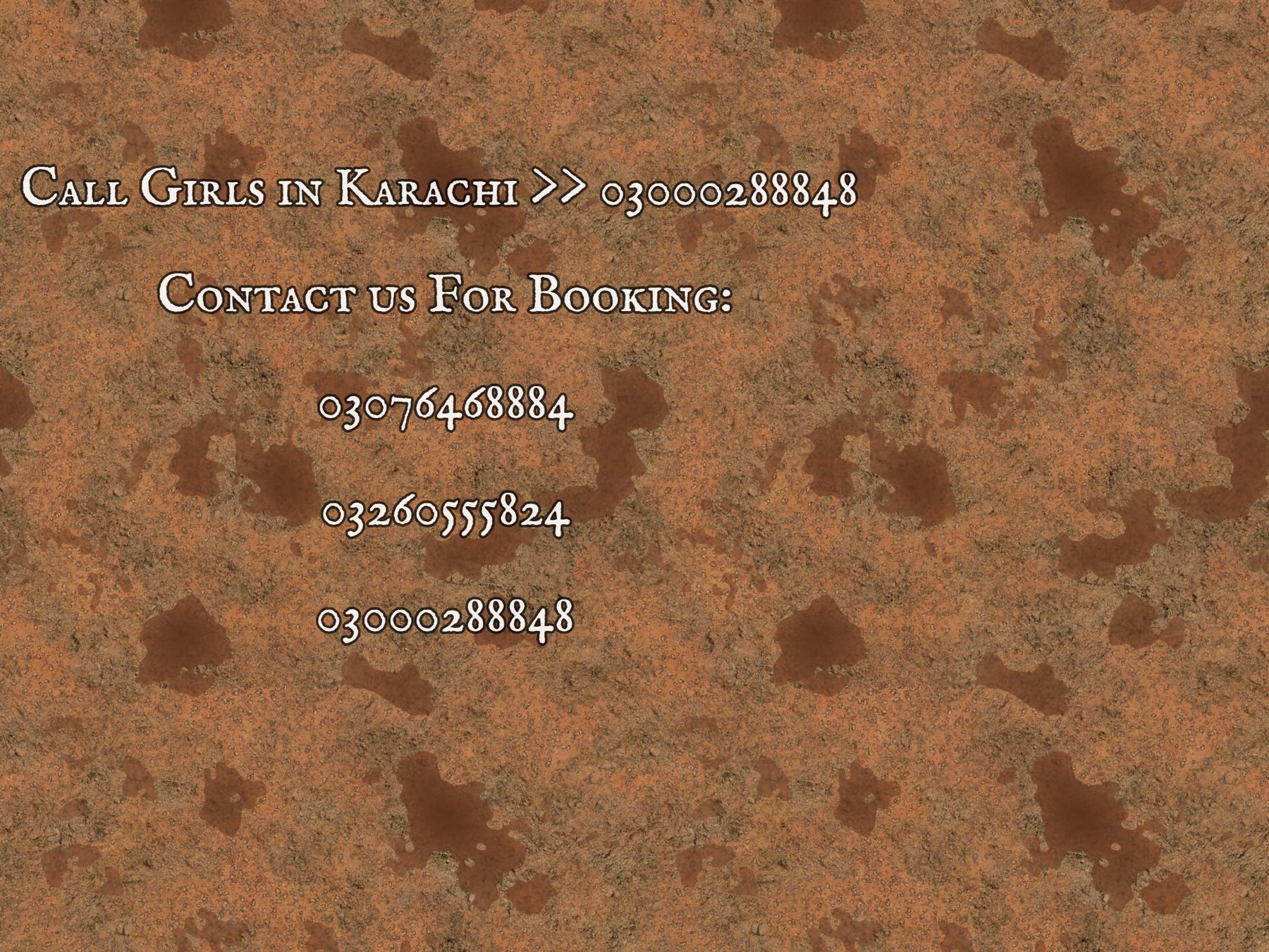 Call Girls in Karachi >> 03000288848