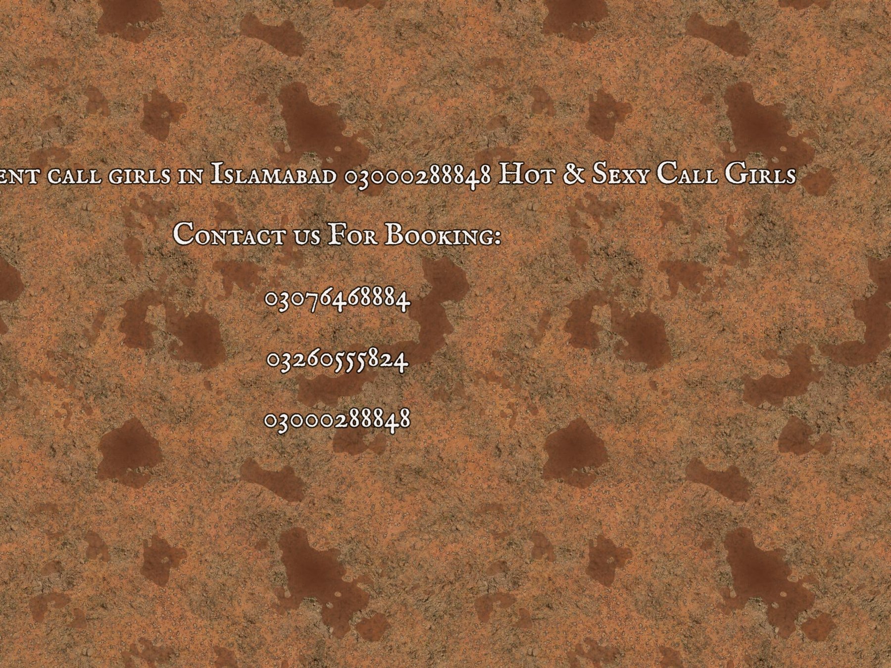 independent call girls in Islamabad 03000288848