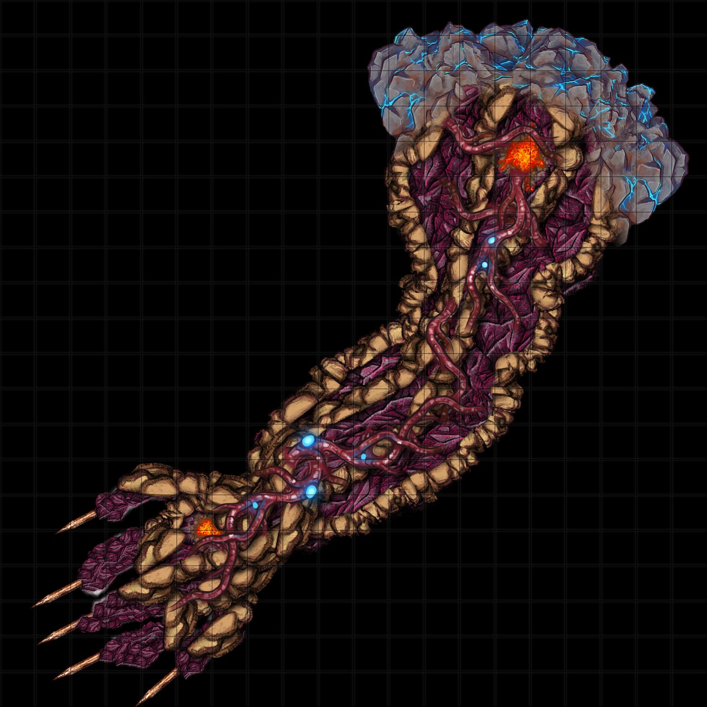 bras tarrasque