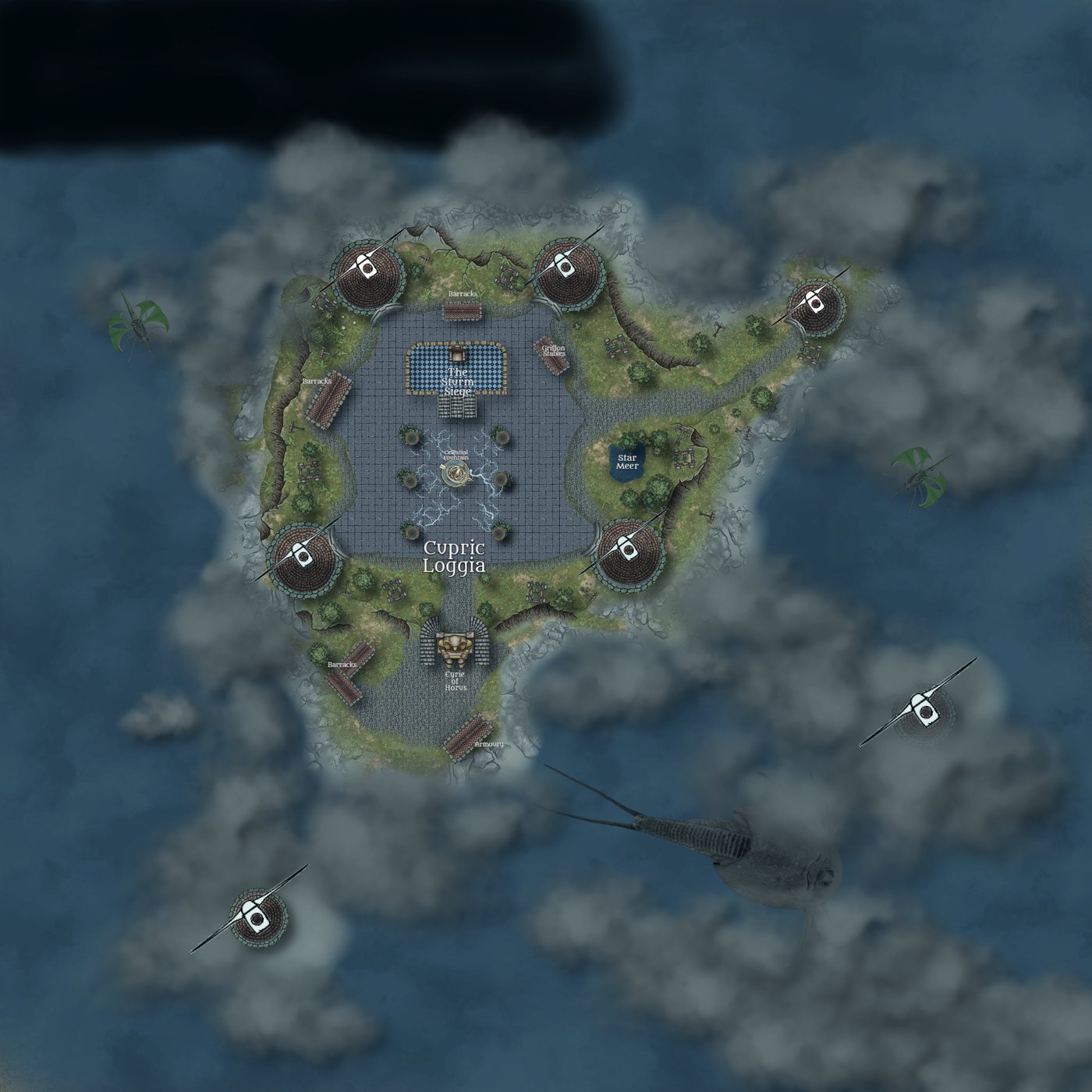 cloud castle