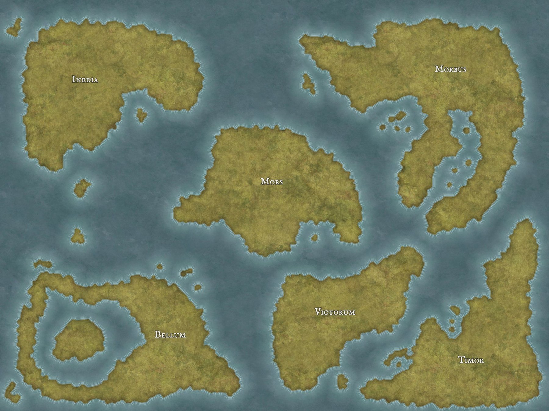World Map: Ruina