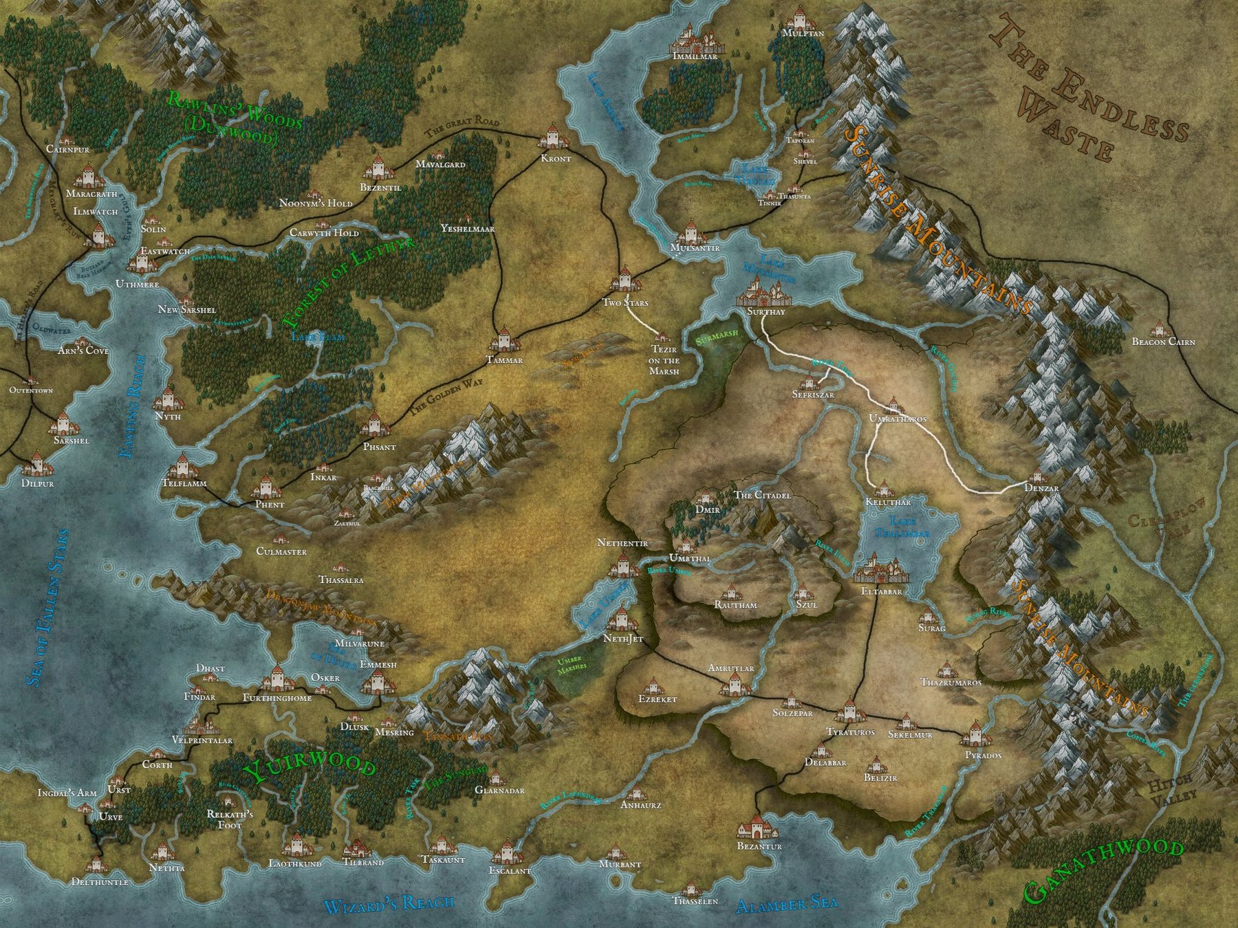 Thay (Faerun) - wip