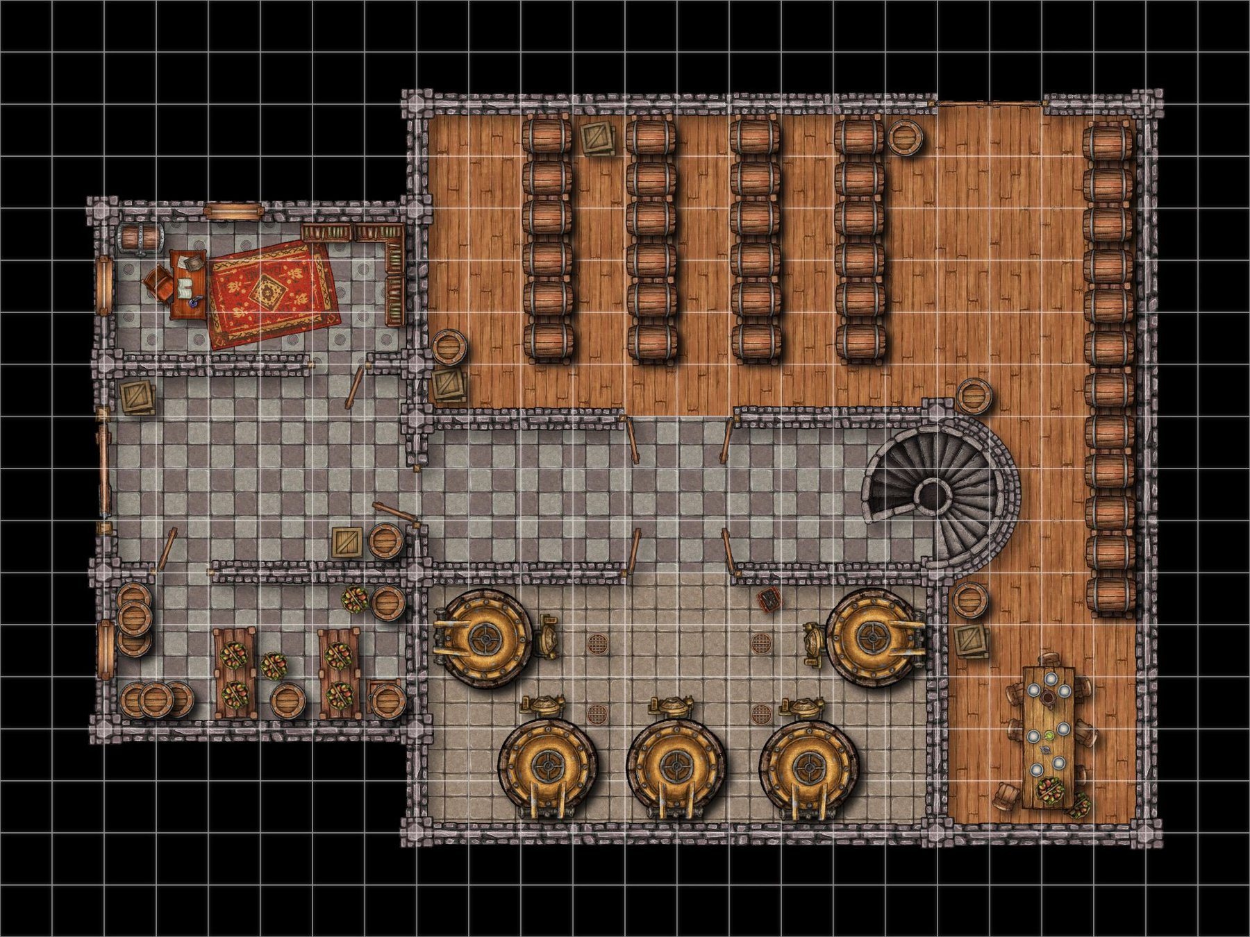 Brewery Ground floor