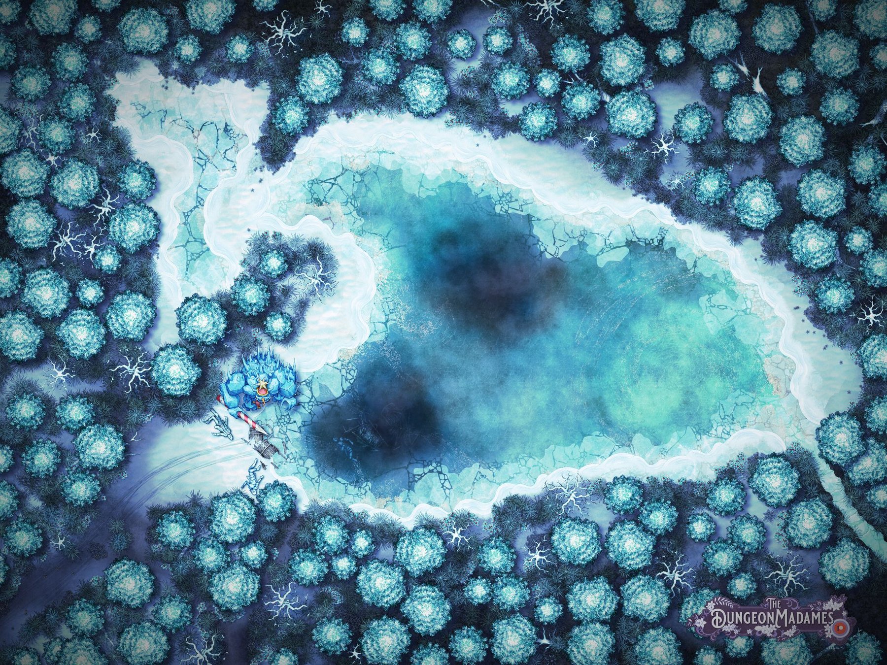 Christmas sled race Terminator