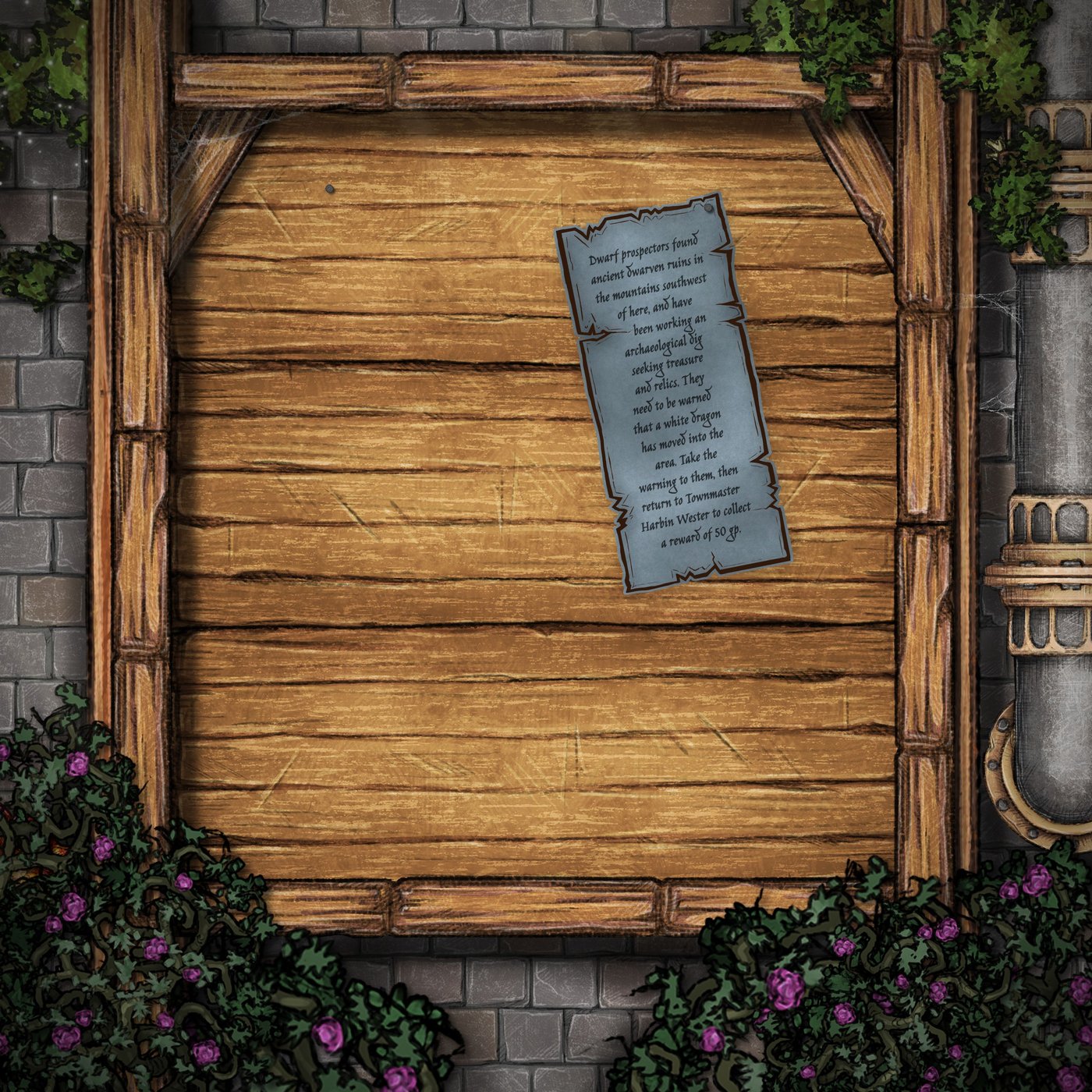 Phandalin Noticeboard