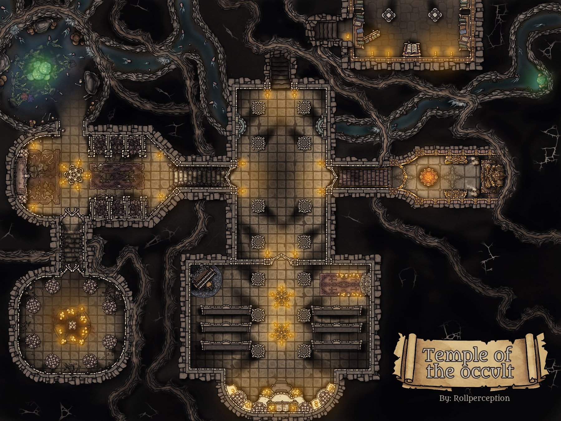 Temple of the occult